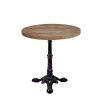 mesa parisino tablero redondo melamina valkiria