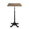 Mesa Paris alta 4P con tablero cuadrado melamiana valkiria