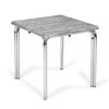 mesa apilable doble pata