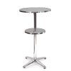 mesa dinamarca alta aluminio dos tapas