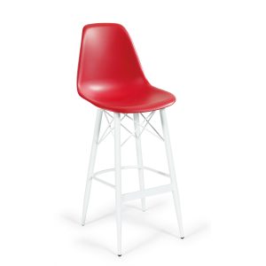 Banqueta Picasso – Roja, X-4 Blanco
