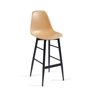 Chaise de bar Picasso – Toffee, P-4 Noir