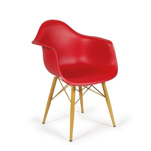 Sillón Picasso – Roja, X-4 Deco Madera Natural