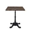 mesa paris 4p tablero sienna cuadrado