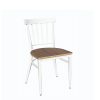 silla arizona blanca con asiento laminado