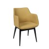 Sillon Davos Tapizado Mostaza