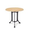 mesa bulevar 3 patas con tablero travertín REYMA