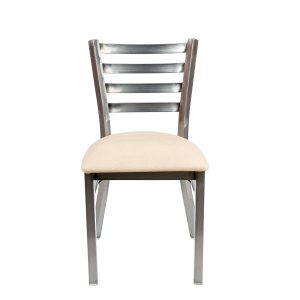 Silla america latonada tapizado arena frontal