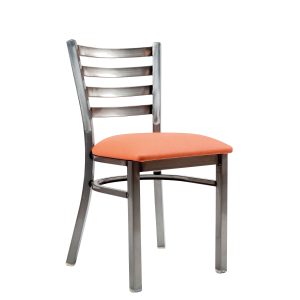 Silla america latonada tapizado teja