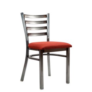 Silla america latonada tapizado terracota