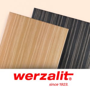 Werzalit tabletops at Reyma