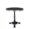 mesa paris 7003 tablero redondo metalmelamina zeus