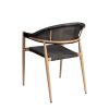 sillon osaka textilene negro trasera