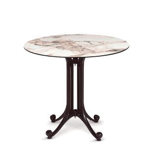 Mesa greco 4p tablero redondo compact marmol almeria