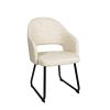 Sillon Cremona pie W tapizado indiana