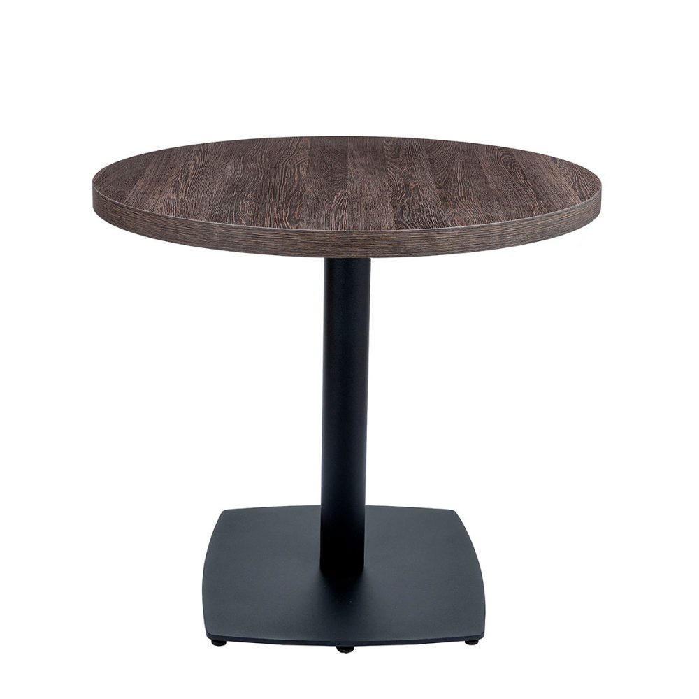 mesa hanover tablero redondo ebano