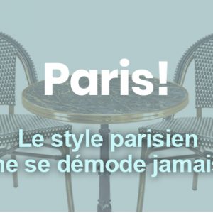 style parisien mobilier pour hotelerie