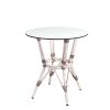 mesa martinica redondo compact blanco