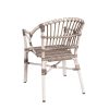 Sillón martinica médula gris trasera