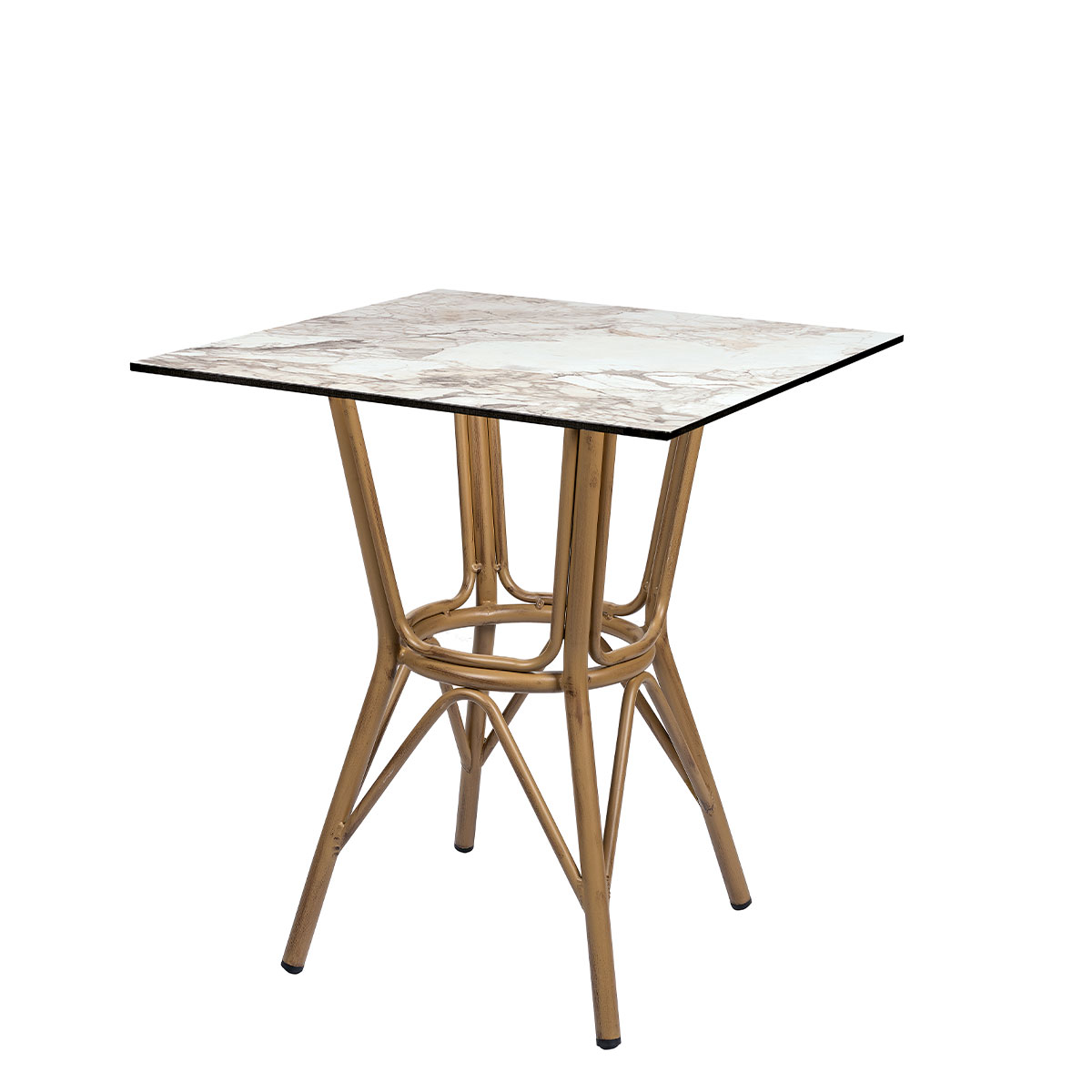 mesa nuevo manila deco bambu tablero cuadrado compact marmol almeria