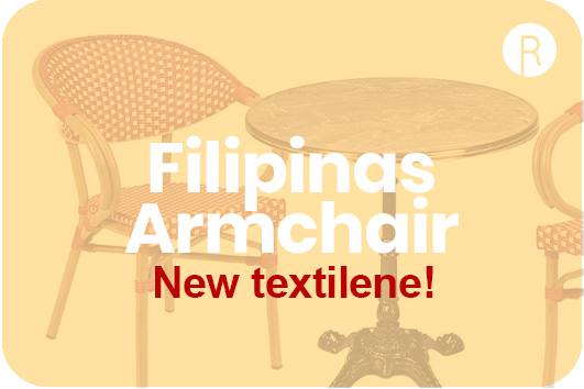 Filipinas armchair new textilene colours