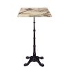 mesa paris alta 4p con talbero marmol almeria