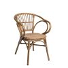 Sillón Bora deco bambú médula Atlas