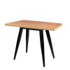mesa sanghai V rectangular tablero melamina olmo