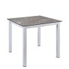 Mesa Eros Plus Cuadrada blanca tablero compact sicilia