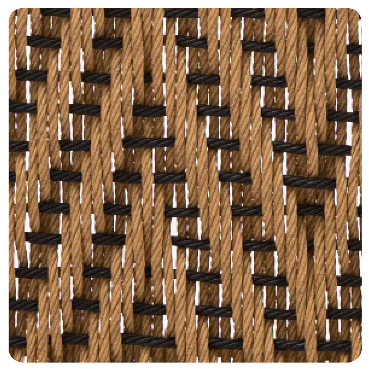 Muesta Rope Crema-Negro