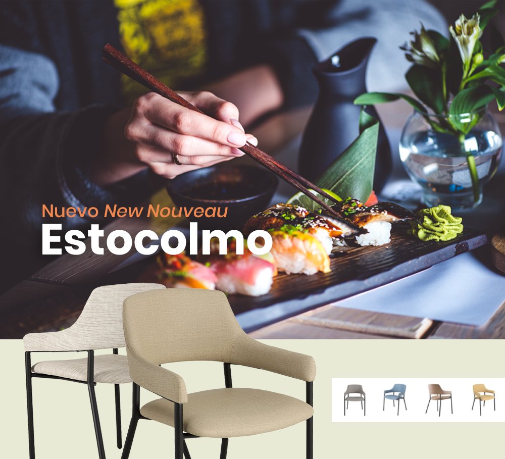 sillón contract restaurantes Estocolmo