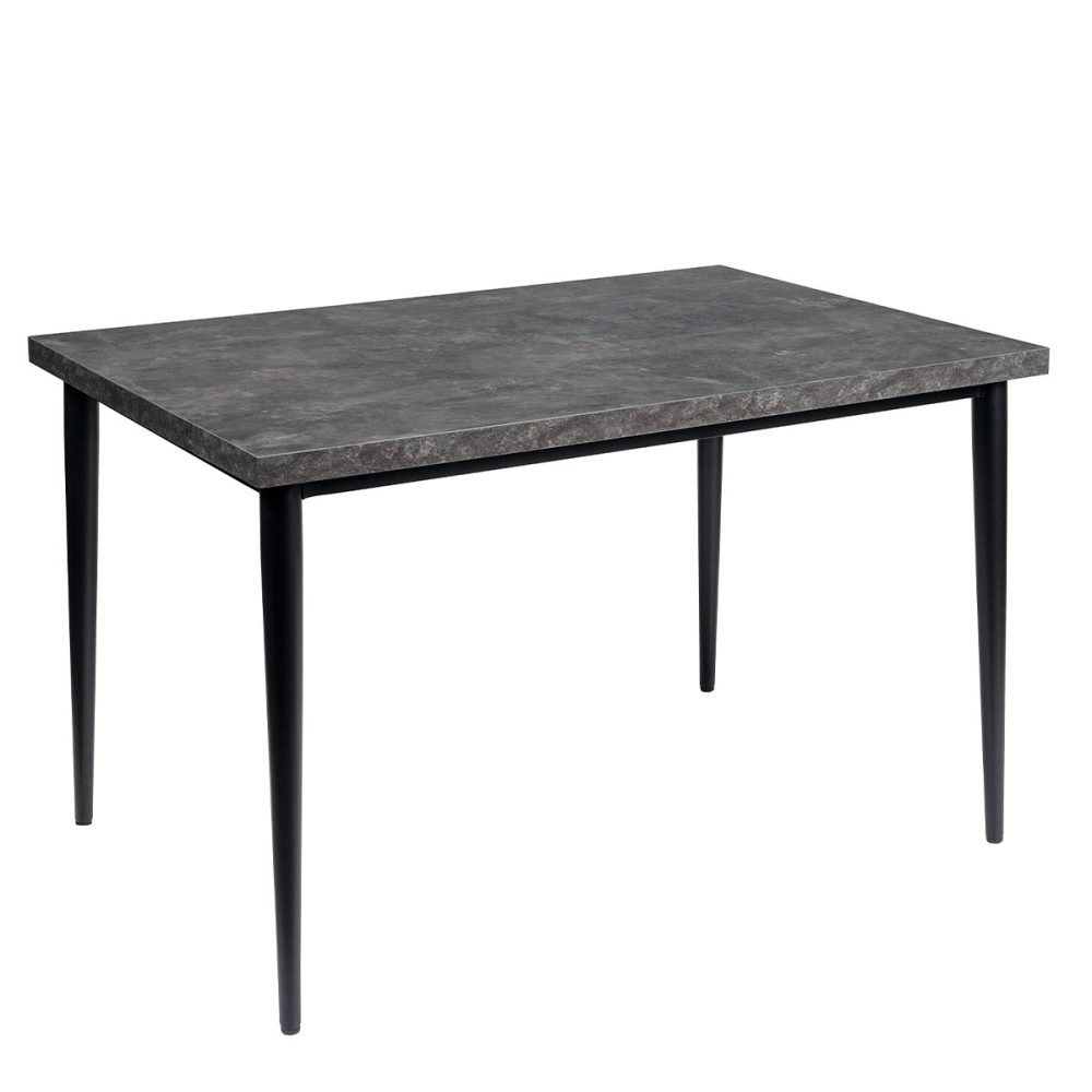 mesa danubio rectangular tablero melamina piedra