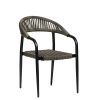 sillon faro negro cuerda gris