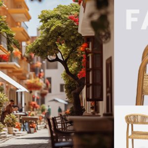 nuevo sillón contract Faro estilo colonial