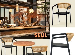 inspiración sillón contract estilo oriental Seúl