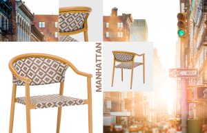 sillón contract textilene soho modelo Manhattan