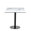mesa munich base redonda negro tablero redondo marmol olimpo