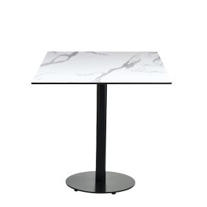 mesa munich base redonda negro tablero redondo marmol olimpo
