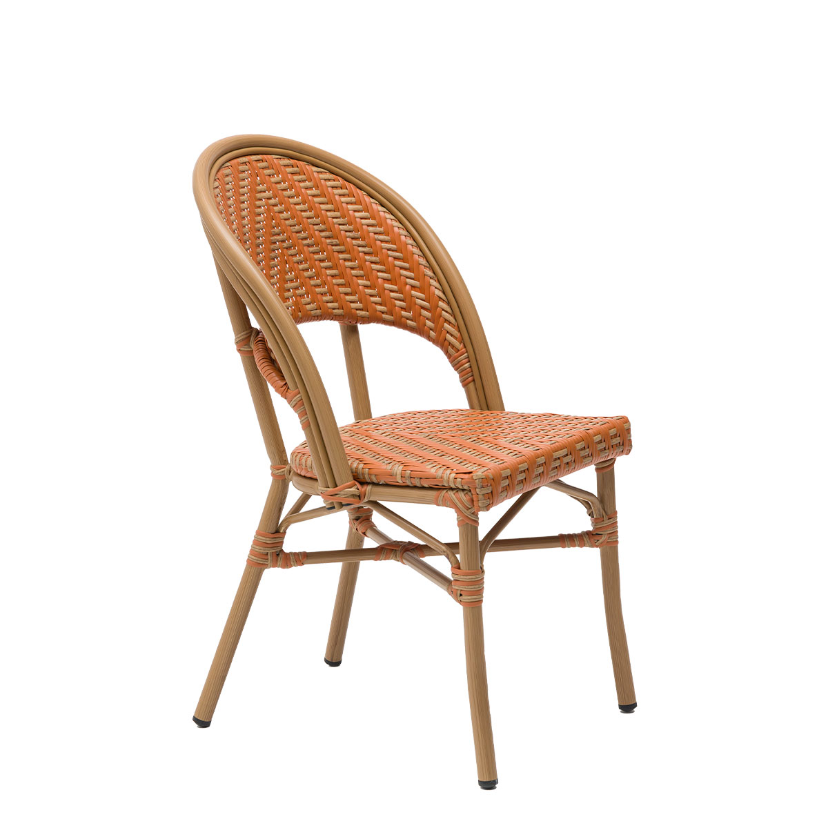 silla louvre ocre y atlas