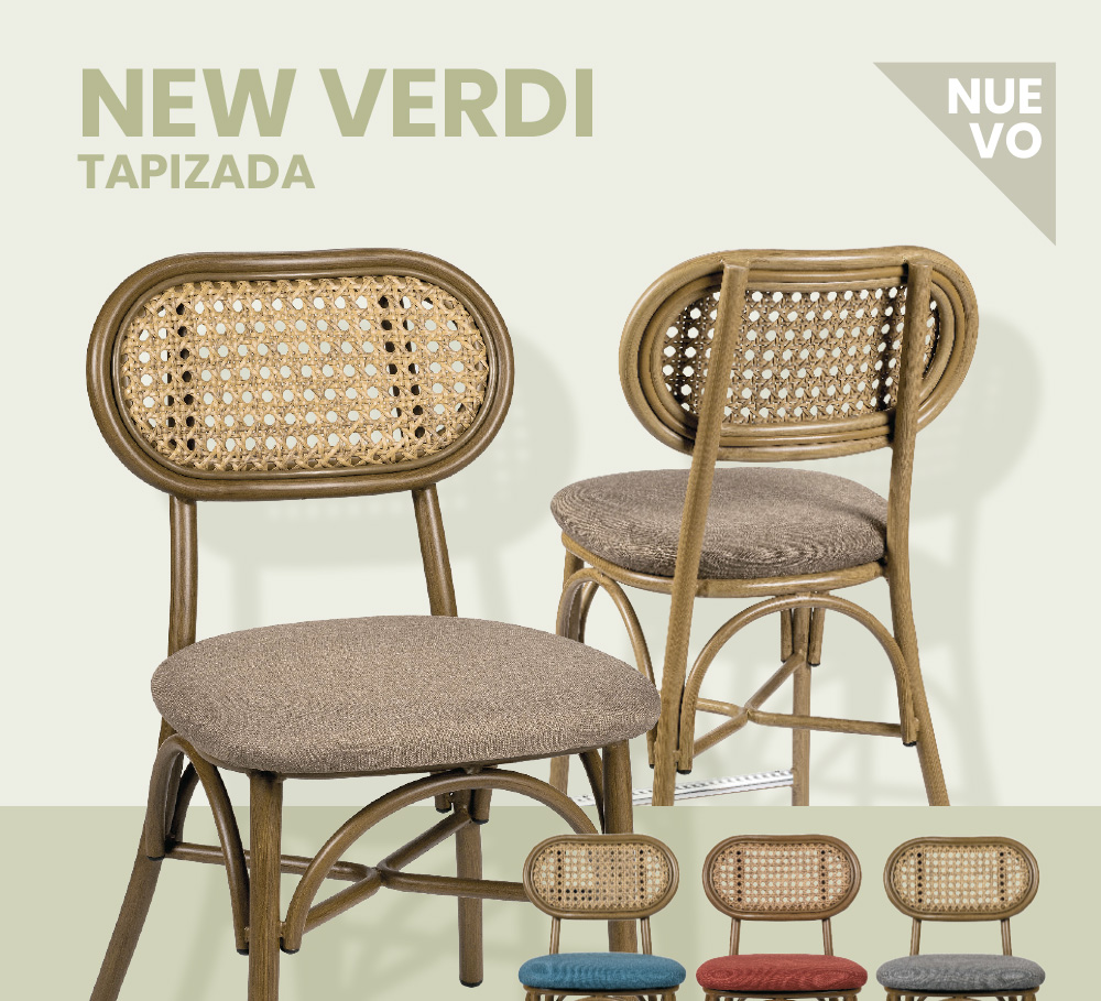 silla para hostelería modelo Verdi novedad 2025