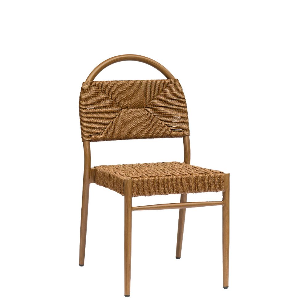 silla cazorla rope marron