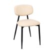silla dallas respaldo tapizado arena