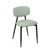 silla dallas respaldo tapizado  esmeralda