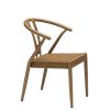 sillon hanoi rope marron lateral