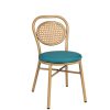 Silla Innsbruck deco roble natural tapizado Zafiro