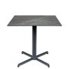 mesa miami negro tablero compact marmol samas