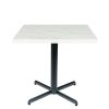 mesa miami negro tablero melamina marmol bianco