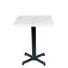 mesa miami negro tablero melamina marmol bianco