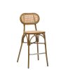 Banqueta new verdi nogal claro asiento rejilla atlas