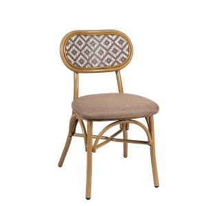 Silla verdi deco roble natural respaldo textilene soho tapizado mekong